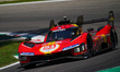 The #51 FERRARI AF CORSE (ITA), Ferrari 499P, Alessandro Pier Guidi (ITA), James Calado (G...