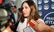Italian Minister of Tourism Daniela Santanche attends Un'altra Europa da Conservare confer...