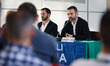 Francesco Borgonovo attends Un'altra Europa da Conservare conference at Palazzo Pirelli on...