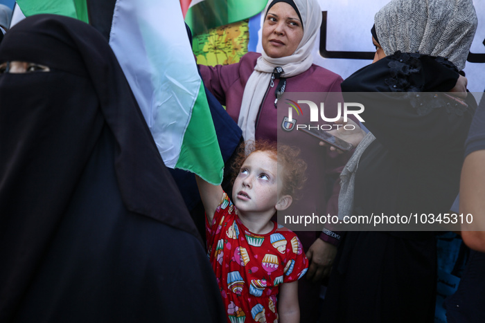 Protest In Gaza, Palestine