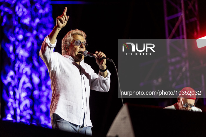 The Who Perform In Florence Italy 