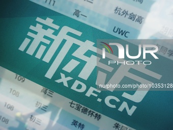 An XDF.CN teaching center is seen in Hangzhou, Zhejiang province, China, August 10, 2023. Recently, XDF.CN was reported by Internet celebrit... by Costfoto/NurPhoto