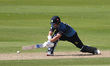 Durham's Liam Trevaskis batting during the Metro Bank One Day Cup match between Durham Cou...