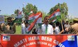 Indian policemen and school students take part in Tiranga Rally under 'Meri Maati Mera Des...