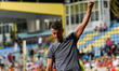 Ovidiu Burca during Romania SuperLiga Stage 4: FC Universitatea U Cluj vs FC Dinamo Bucure...