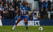 Hartlepool United's Emmanuel Onariase during the Vanarama National League match between Ha...