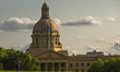 EDMONTON, CANADA - AUGUST 19, 2023:General view of the Legislature Building on August 19,...