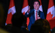 EDMONTON, CANADA - AUGUST 26, 2023:Canadian PM Justin Trudeau addresses local Liberal Par...