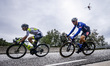 Rune Herregodts of Intermarche Circus Wanty Robbe Ghys of Alpecin Deceuninck during the La...