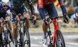 Ineos Grenadiers, Pinarello bikes, during the La Vuelta 23 Stage 2 from Mataro to Barcelon...