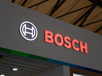 SHANGHAI, CHINA - AUGUST 29, 2023 - BOSCH booth at the International Intelligent Building Exhibition, August 29, 2023, Shanghai, China. (
