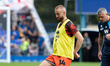 Allan Campbell of Millwall warms up before during the Sky Bet Championship match between B...
