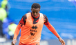 Wes Harding of Millwall warms up before during the Sky Bet Championship match between Birm...