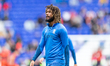 Dion Sanderson of Birmingham warms up before during the Sky Bet Championship match between...