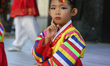 Korean children perform a puppet dance during the Toronto Korean Festival in Toronto, Onta...
