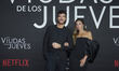 September 5, 2023, Mexico City, Mexico: Alfonso Basabe and  Sofia Sisniega pose for photos...