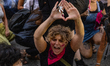 08/09/2023 Torino, Italy. Demonstration against femicides organized by the feminist colle...
