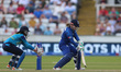 Tammy Beaumont of England batting during the First Metro Bank One Day International betwee...