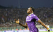 Christian Kouame  of ACF Fiorentina celebrates after scoring his team's goal during  the I...