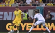 Florinel Coman of Romania in action during the UEFA EURO 2024 European qualifier match bet...