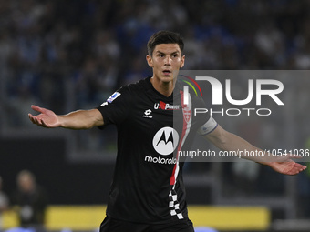 Matteo Pessina of A.C. Monza during the 5th day of the Serie A Championship between S.S. Lazio - A.C. Monza, scheduled for 23 September 2023... by Domenico Cippitelli/NurPhoto