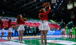 Cheerleaders Wroclaw  during the Polish Basketball League between teams: WKS Slask Wroclaw...