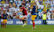 Players in action during the LaLiga Hypermotion 2023 - 2024 match between FC Andorra v Rea...