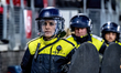 Dutch police, during the match AZ Alkmaar v Legia Warszawa  for the UEFA Europa Conference...