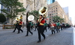 {person} marches up 5th Avenue in the Columbus Day Parade in New York , Monday, Oct. 9, 20...
