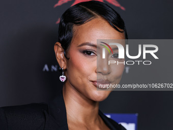 American actress and model Karrueche Tran arrives at the 23rd Annual Screamfest Horror Film Festival - Opening Night - Los Angeles Premiere... by Image Press Agency/NurPhoto