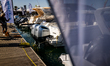 Honda 250 VTEC marine engine at the SNIM 2023 Boat Show in Brindisi, Italy, on October 11,...