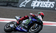 Fabio Quartararo of France and Monster Energy Yamaha MotoGP rides during the Race of the M...