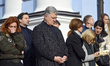 KYIV, UKRAINE - OCTOBER 19, 2023 - Former Ukrainian President and European Solidarity lead...