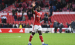 Orel Mangala of Nottingham Forest waves to the Forest supporters during the Premier League...