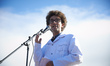 A scientist of 'Scientists Rebellion' speaks before the beginning of the protest. Nearly 1...