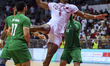 CAPOTE Rafael (#9) of Qatar and MOHAMMED ABDULKARIM Alabba (#37) of Saudi Arabia during th...