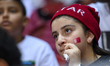 Fans of Qatar during the Preliminary Round of Asian mens handball qualification for the 20...