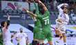 ZAKKAR Ameen (#94) of Qatar and MARHOON HASSAN Almaa(#77) of Saudi Arabia during the Preli...