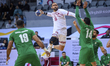 MARZO Frankis (#10) of Qatar and ABDULLAH ALI Alhammad (#14) of Saudi Arabia during the Pr...