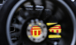 The Pirelli tire supplier is seen during the FIA World Rally Championship WRC Central Euro...