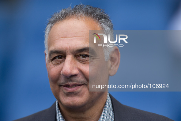 James Pallotta, president of AS Roma attend the Serie A match between AS Roma and FC Juventus on May 11, 2014, at Rome's Olympic Stadium. 