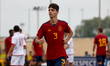 TA' QALI, OCTOBER 25:The Spain Under-17 national soccer team player Albert Navarro in acti...