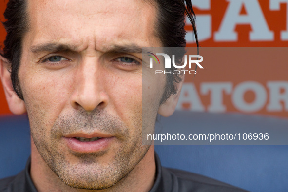 Buffon Gianluca of Juventus during the Serie A match between AS Roma and FC Juventus on May 11, 2014, at Rome's Olympic Stadium. 