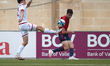TA' QALI, OCTOBER 25:Spain Under-17 national soccer team 17	team player Albert Navarro (R...