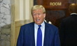 Inside the courtroom at the New York City civil fraud trial, Former US President Donald J....