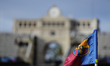 Detail inside stadium prior the UEFA Champions League match between FC Barcelona and FC Sh...
