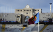 Detail inside stadium prior the UEFA Champions League match between FC Barcelona and FC Sh...