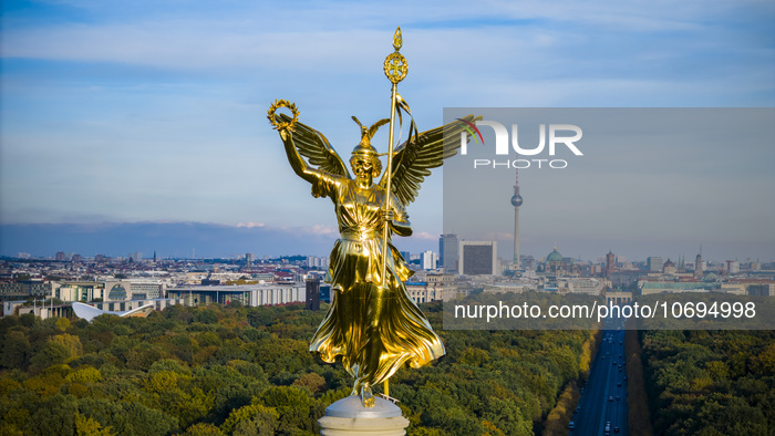 Victory Column in Berlin, Germany