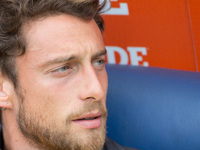 Claudio Marchisio during the Serie A match between AS Roma and FC Juventus on May 11, 2014, at Rome's Olympic Stadium. (