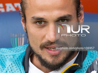 Pablo Osvaldo of Juventus during the Serie A match between AS Roma and FC Juventus on May 11, 2014, at Rome's Olympic Stadium. (